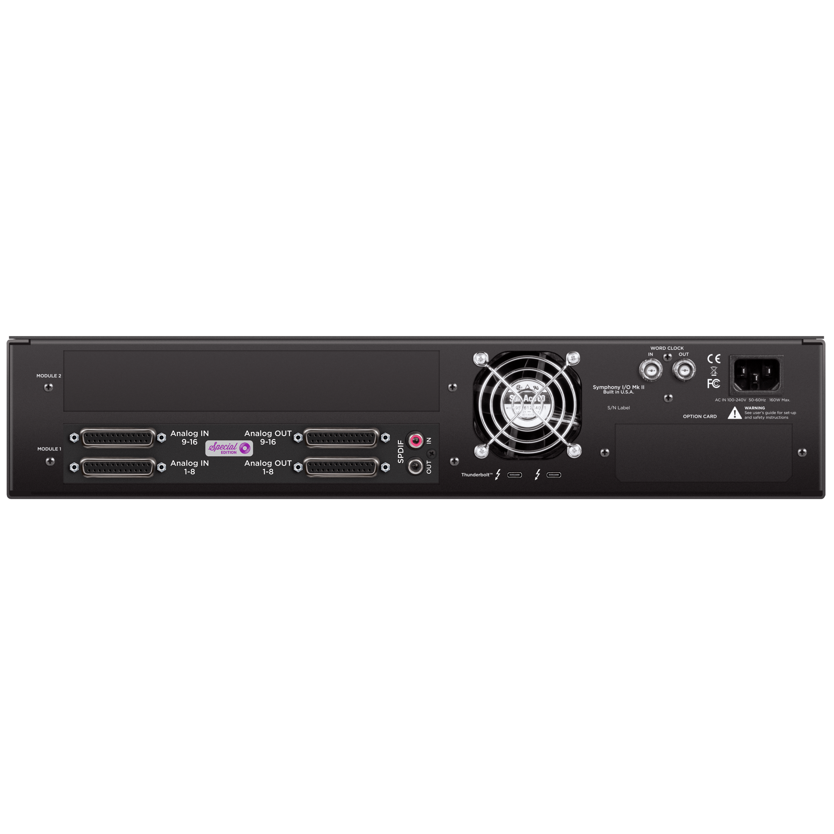 Apogee Symphony I/O Mk II 16x16 SE - Thunderbolt 3