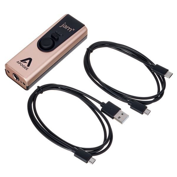 APOGEE JAM X Interfaz de audio USB con compresor analógico integrado Convertidor PureDIGITAL de 96 kHz / 24 bits