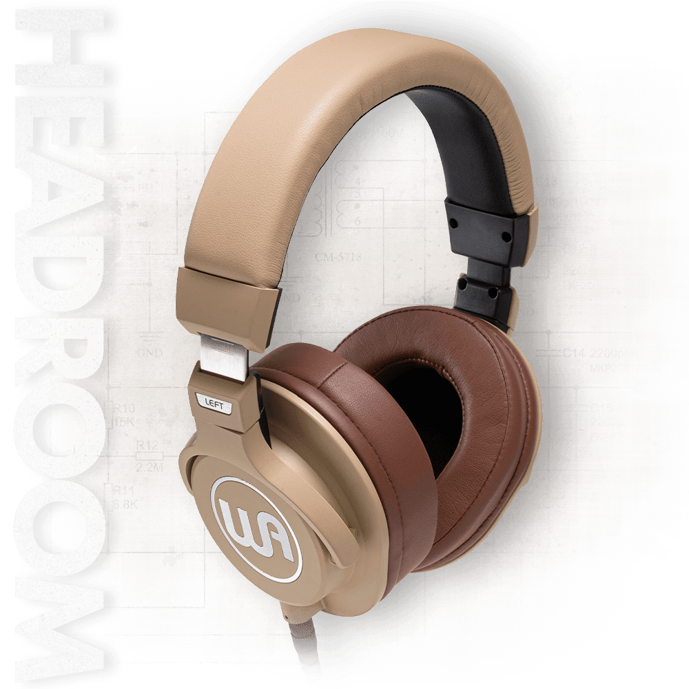 Warm Audio HeadRoom WA-HRT - Audífonos de estudio cerrados, color Tan