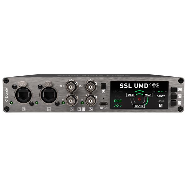Solid State Logic - UMD192 interfaz de audio digital MADI y Dante
