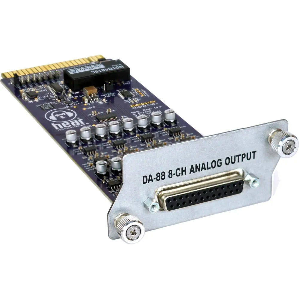 Hear Technologies - Tarjeta de salida análoga para PRO Hub y WSG Bridge