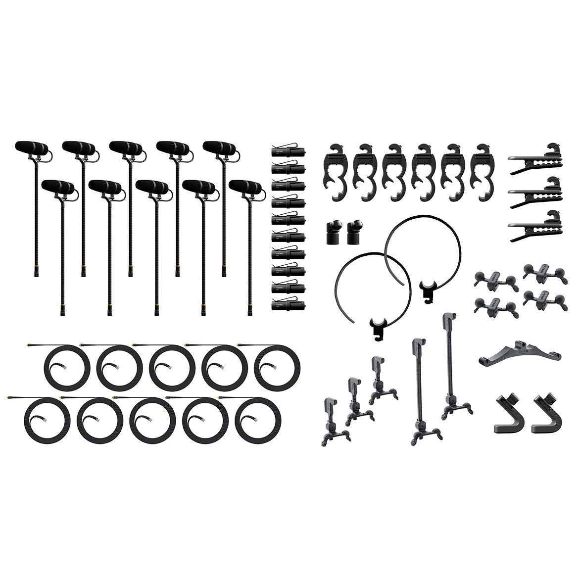DPA 4099 CORE+ Rock Touring Kit, 10 Mics y accesorios, Extreme SPL