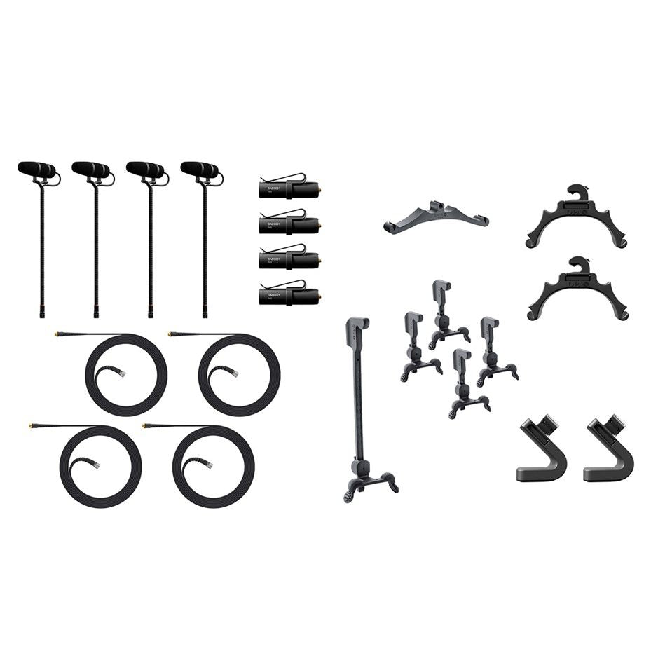 DPA 4099 CORE+ Classic Touring Kit, 4 Mics & acc. Loud SPL, con Case