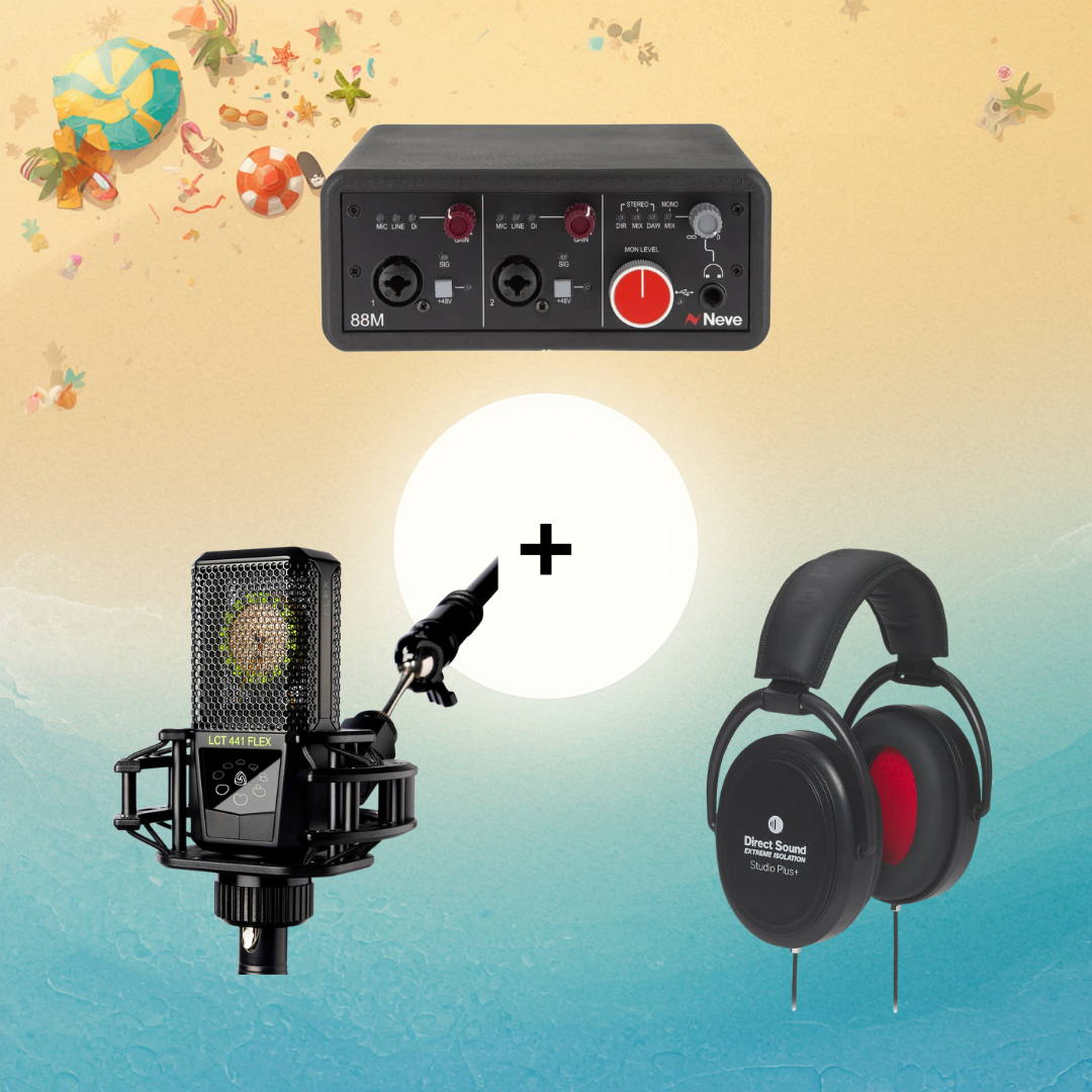 AMS Neve 88M + Direct Sound SP34B + Lewitt LCT 441 FLEX