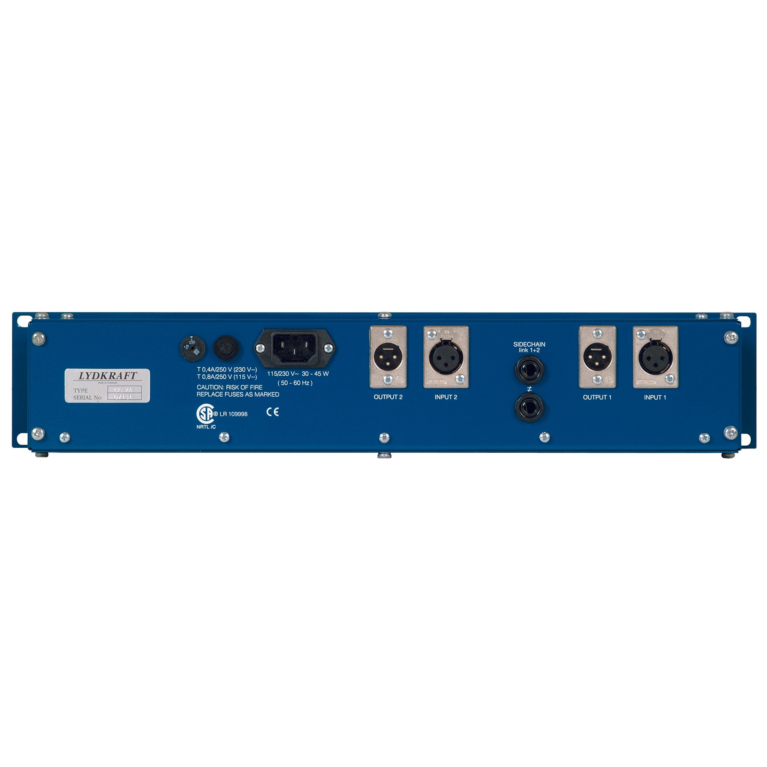 Tube-Tech CL2 A - Compresor óptico dual a tubo