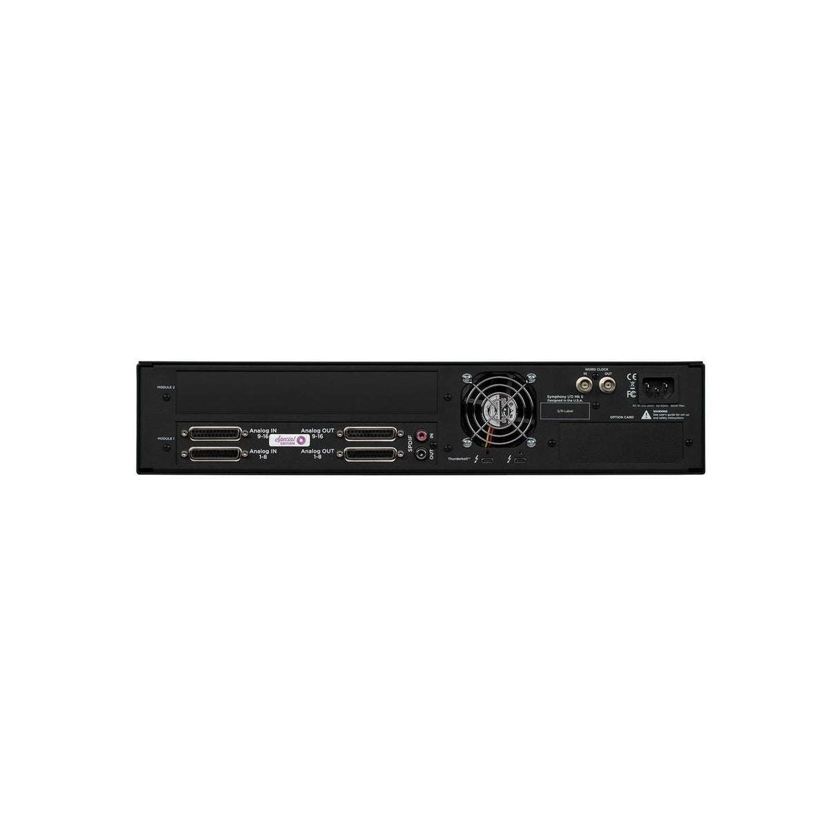 Apogee Symphony I/O Mk II 16x16 SE Anniversary Edition - Thunderbolt 3