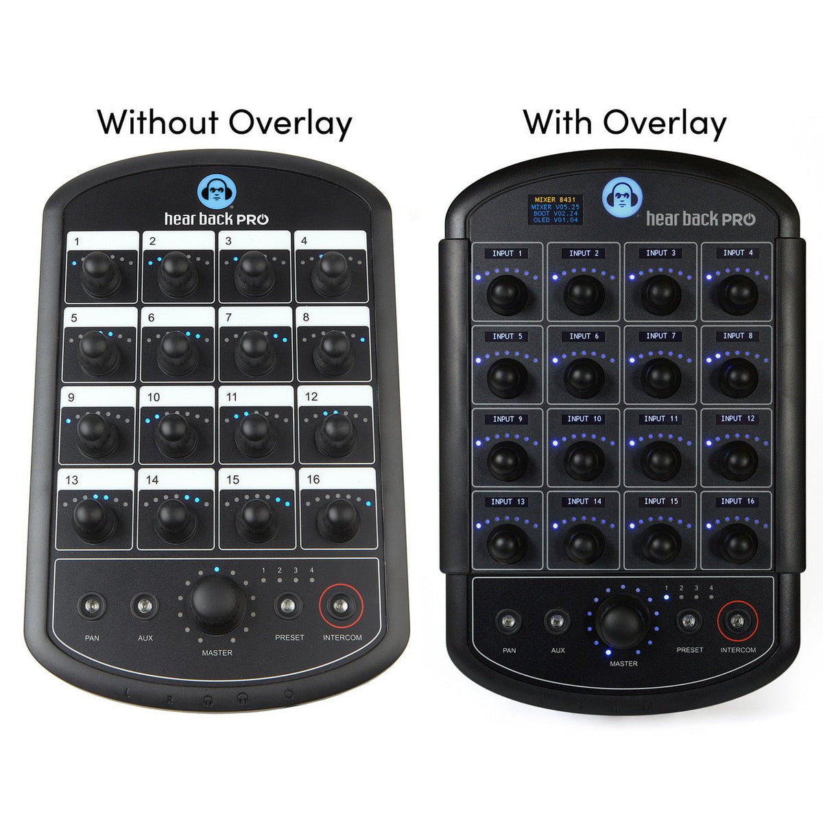 Hear Technologies - Hear Back PRO Digital Overlay 4 Pack