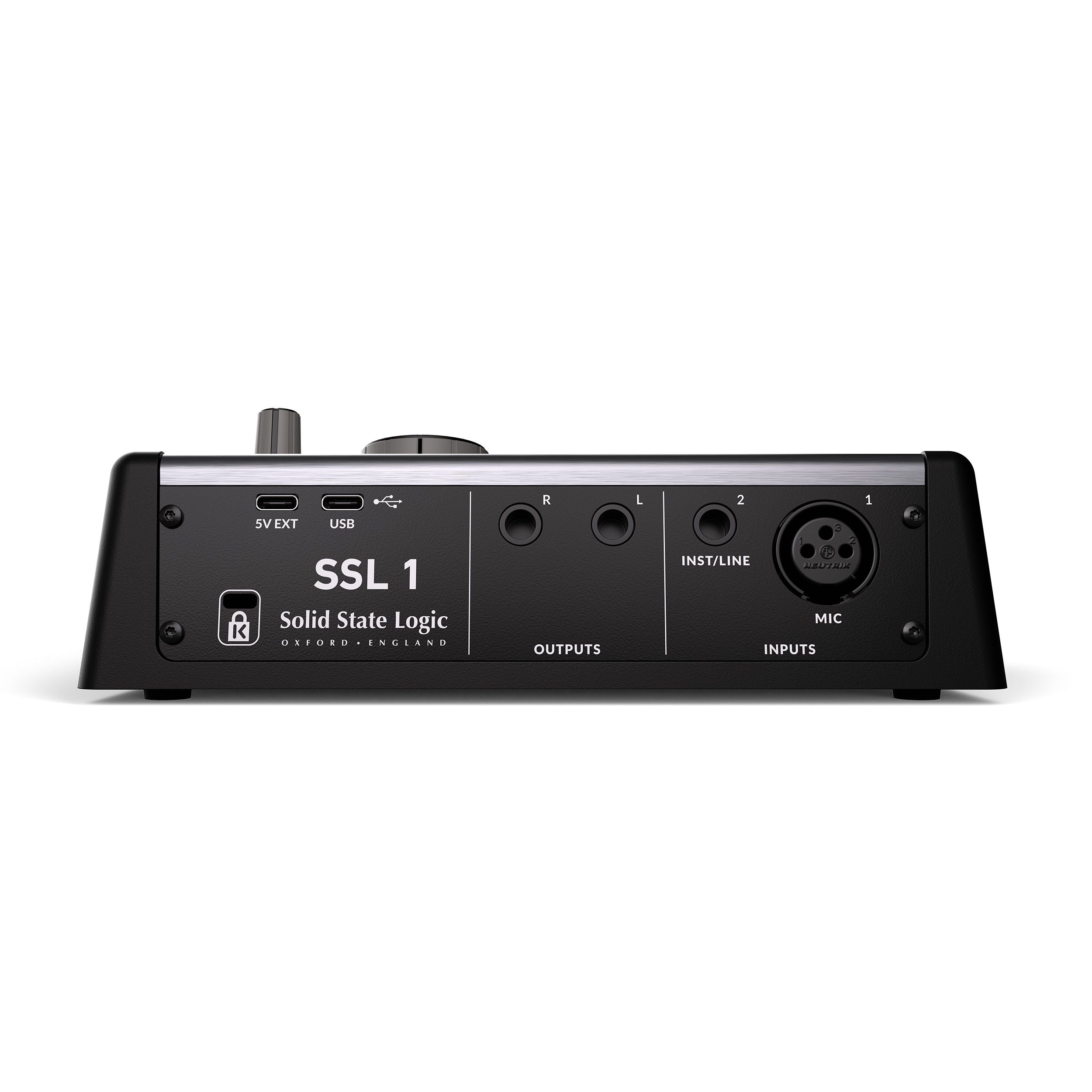 Solid State Logic - SSL 1 Interfaz de Audio 2 in 2 out