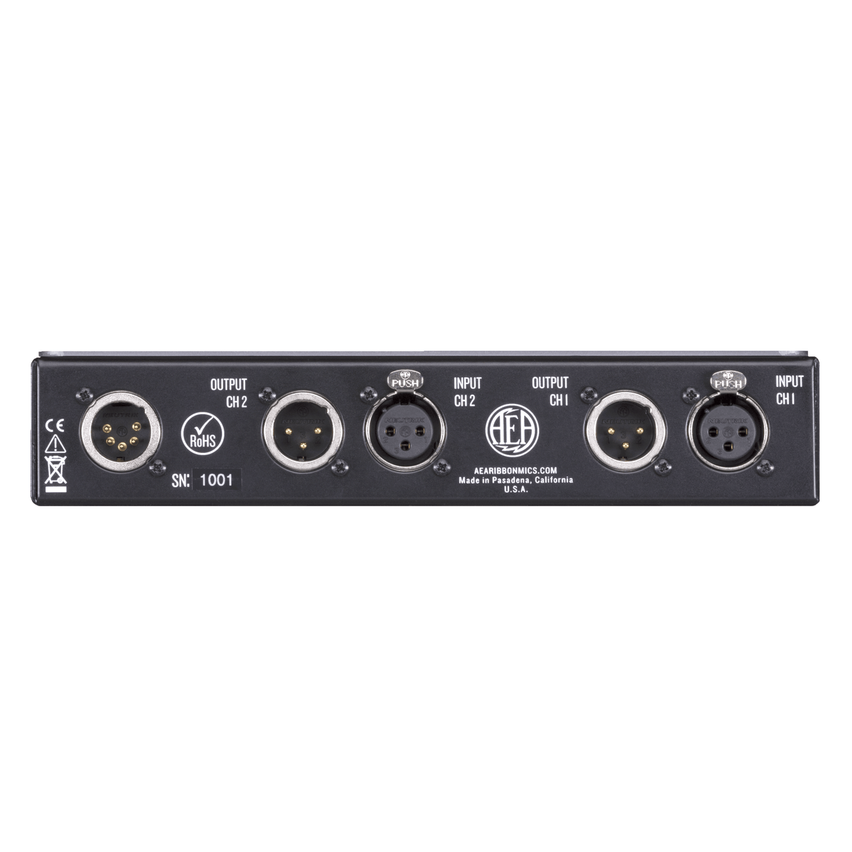 AEA TRP3 Preamplificador de micrófono de 2 canales - https://www.cromaonline.cl/