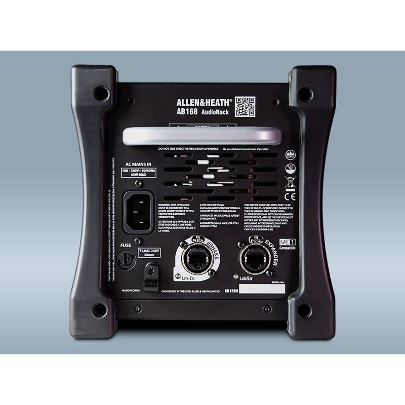 Allen&Heath AB168 Stagerack 16 XLR Input / 8 XLR Output – 48kHz - https://www.cromaonline.cl/