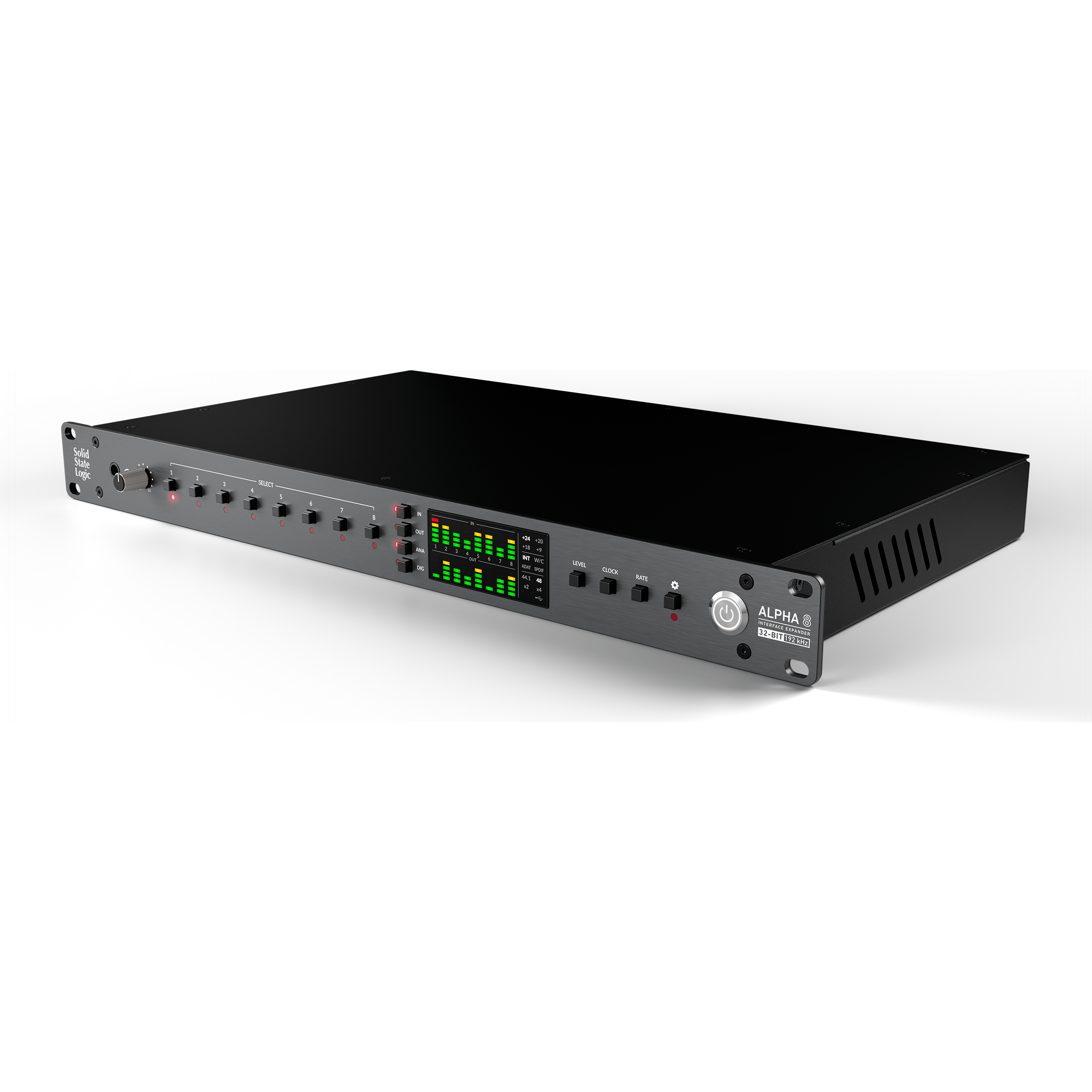 Alpha 8 - Conversor/Expansor A/D-D/A e interfaz de audio USB