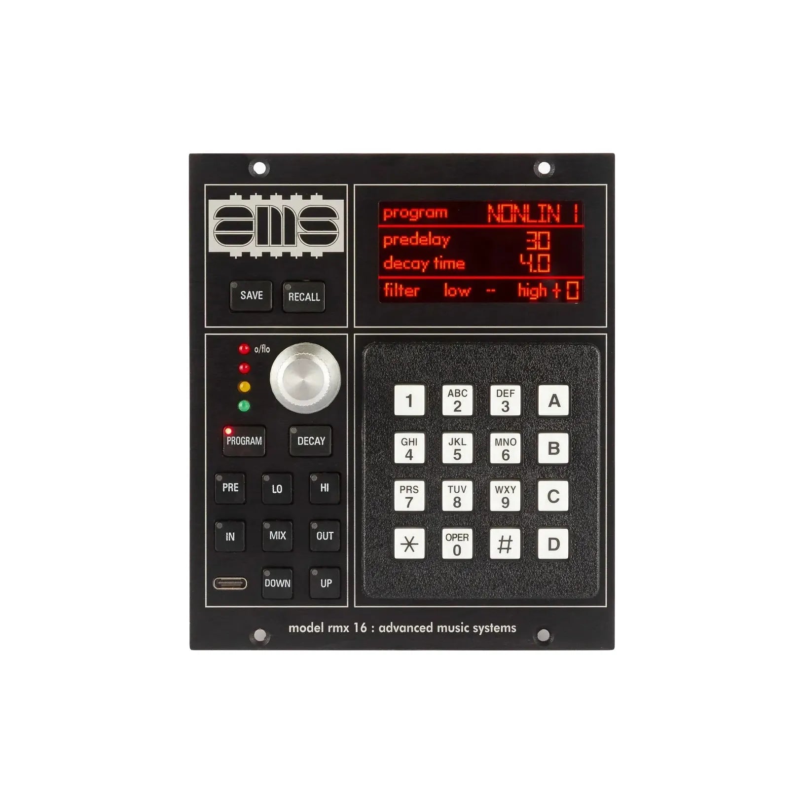 AMS Neve RMX16 - reverb serie 500 - https://www.cromaonline.cl/