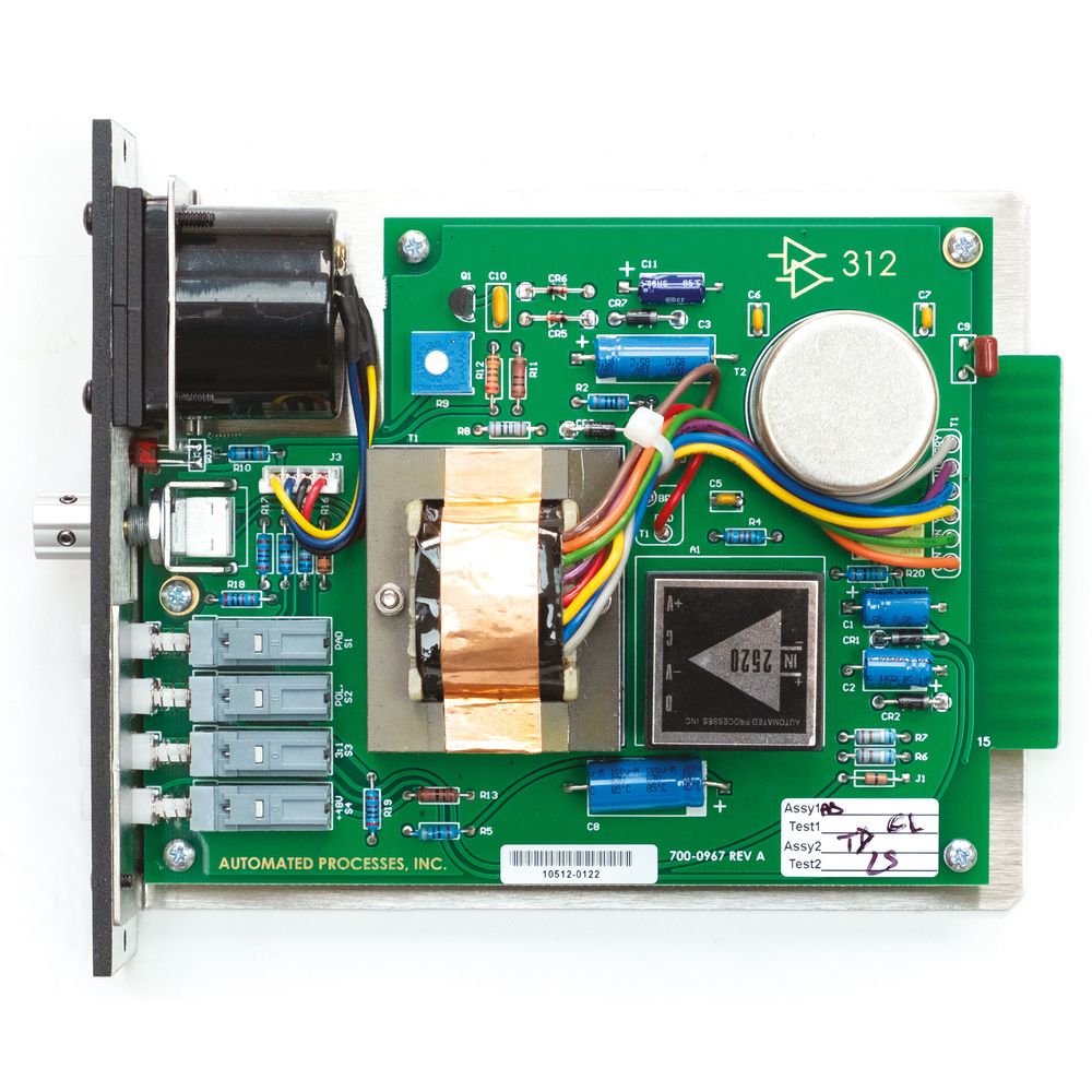 API 312 componentes internos