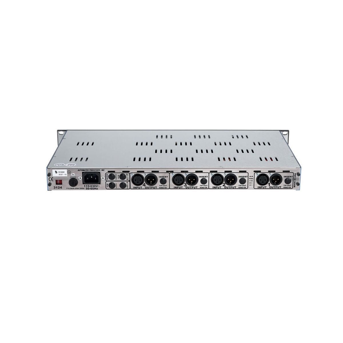 API 3124V panel trasero