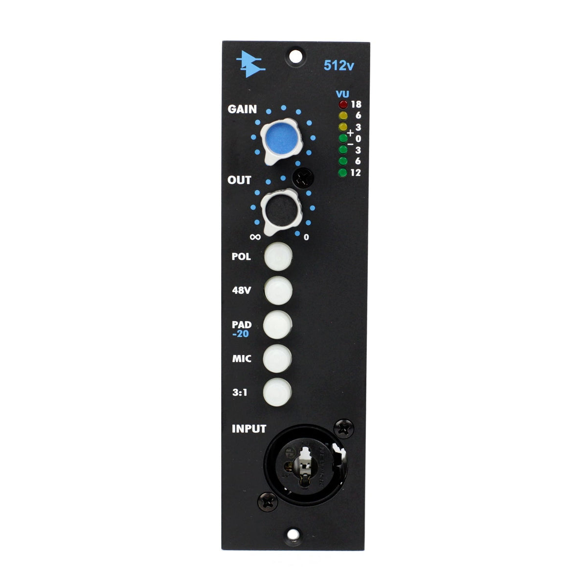 API 512 V Preamplificador de micrófono/línea discreto - https://www.cromaonline.cl/