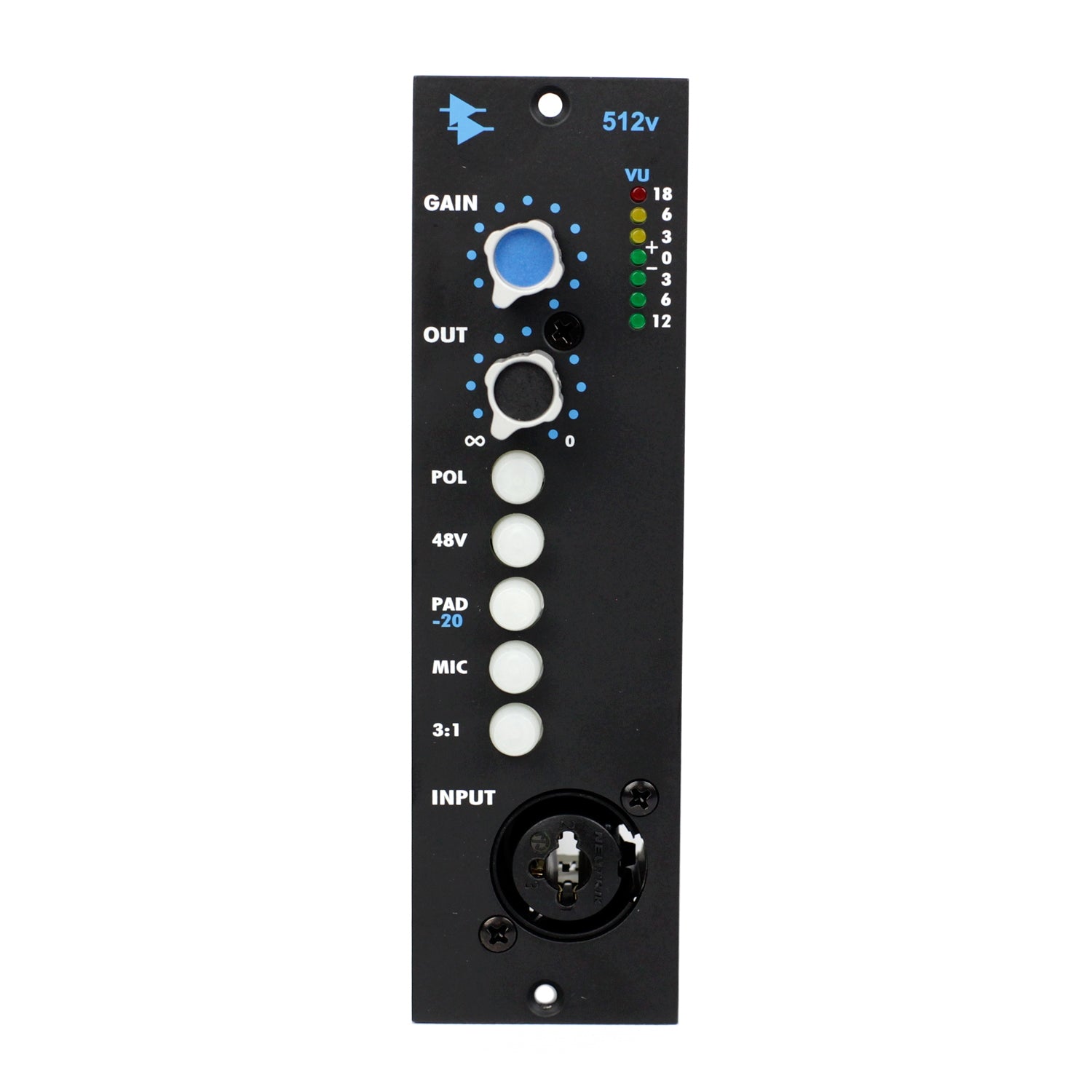 API 512 V Preamplificador de micrófono/línea discreto - https://www.cromaonline.cl/
