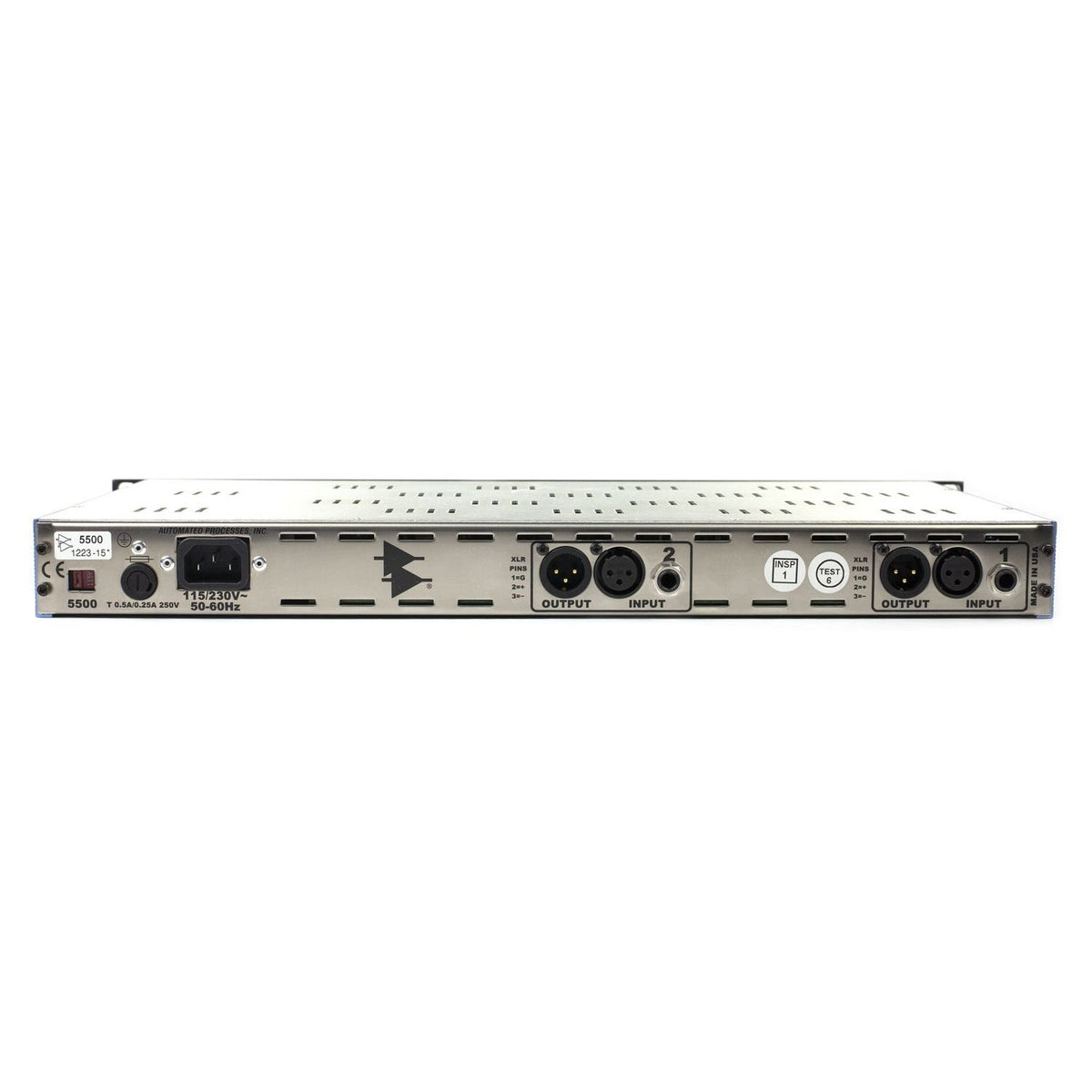 API 5500 panel trasero