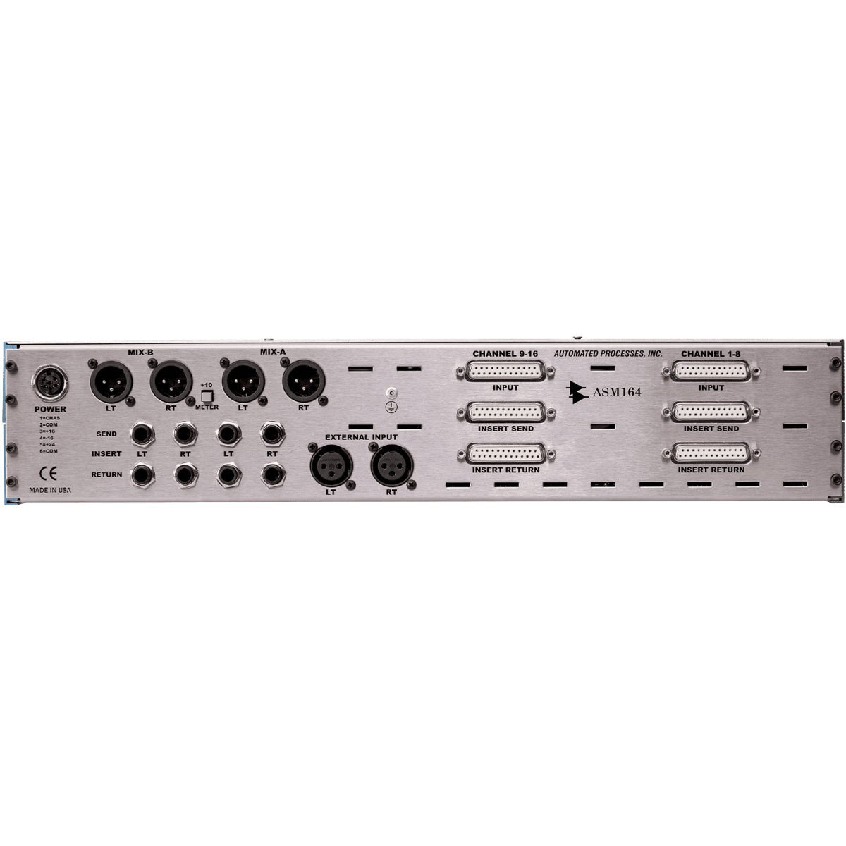 API ASM164 panel trasero