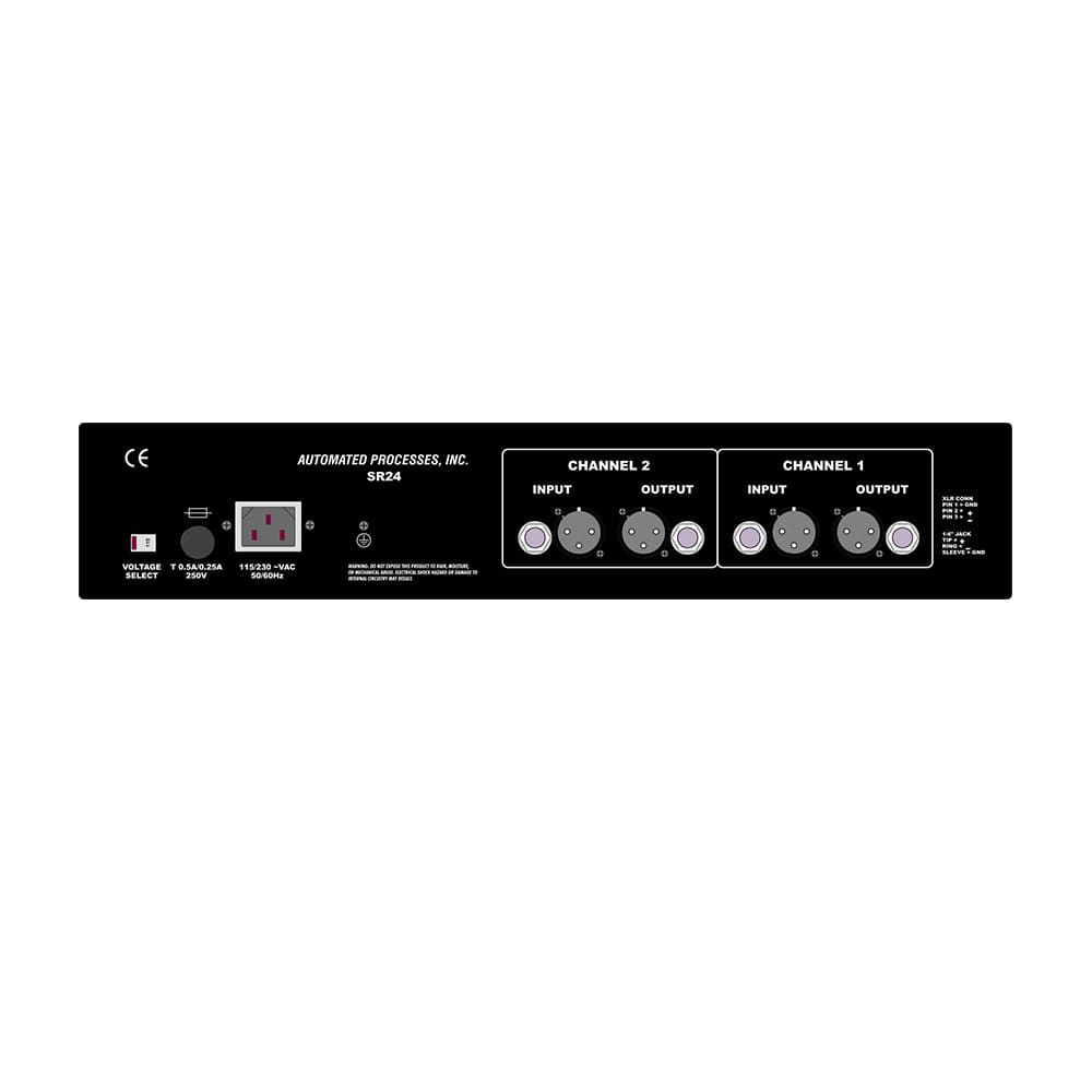 API Select SR24 panel posterior