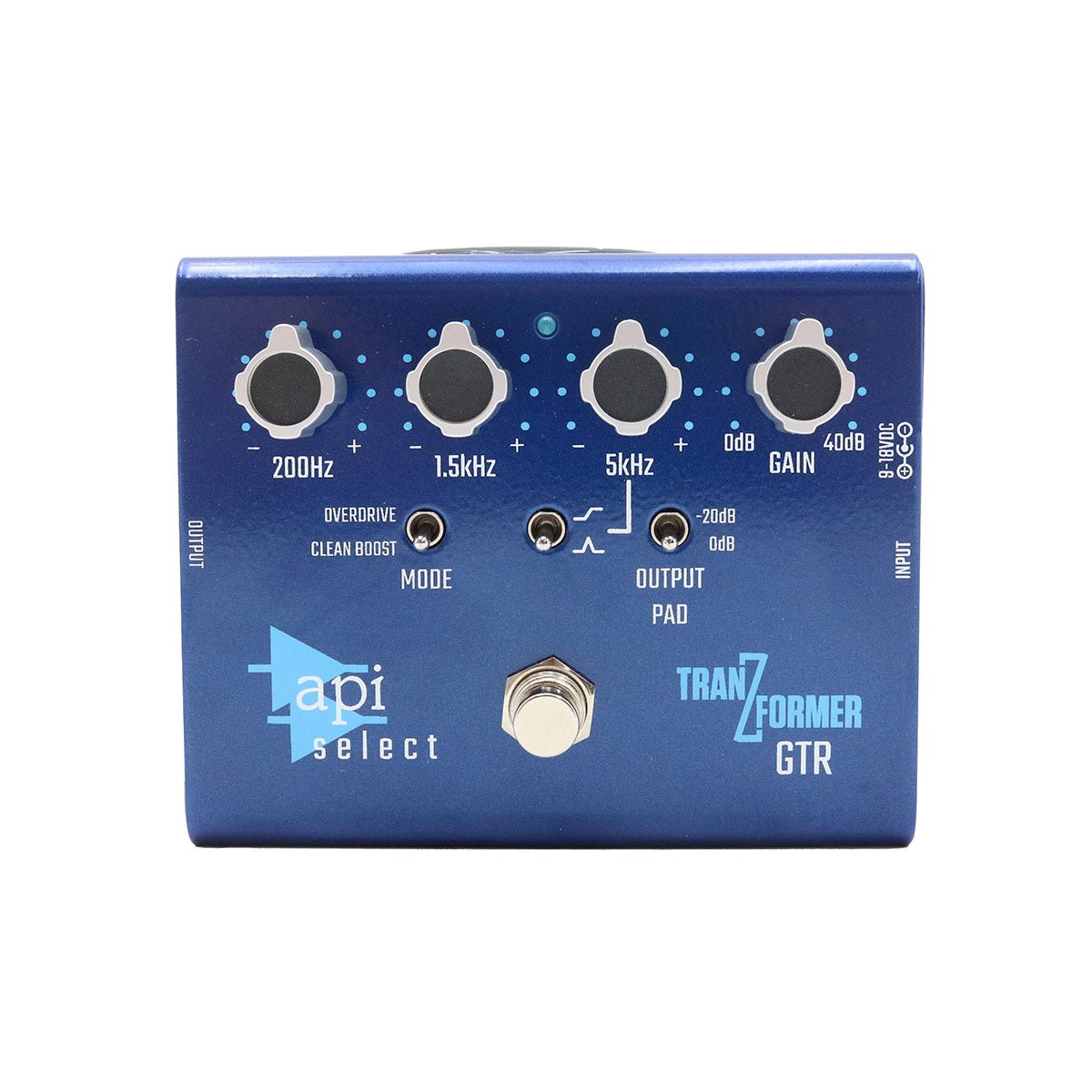 API TranZformer GTR vista frontal