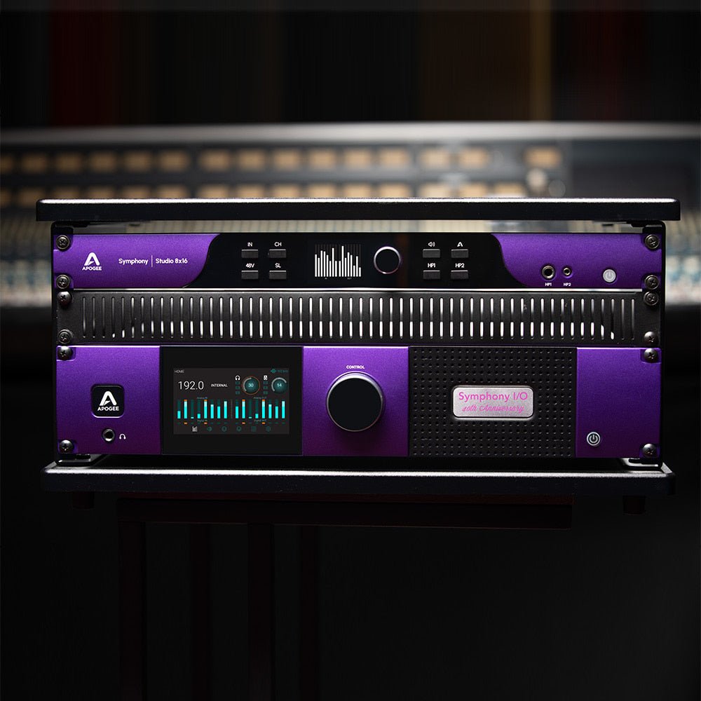 Apogee Symphony I/O Mk II 16x16 SE Anniversary Edition en estudio