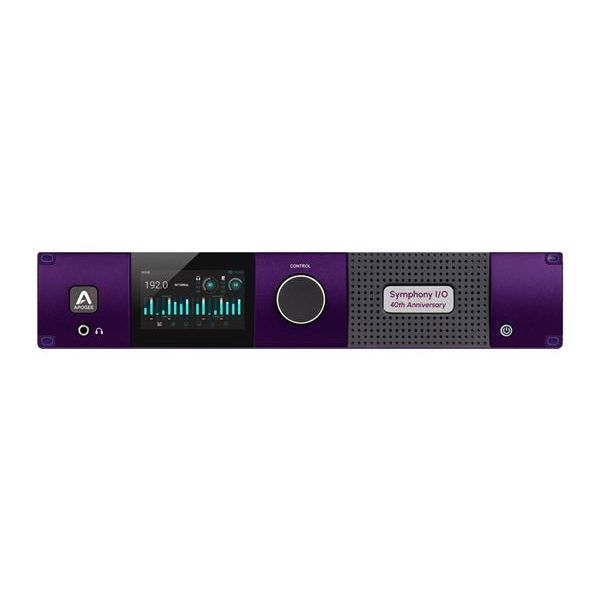 Apogee Symphony I/O Mk II 16x16 SE Anniversary Edition frontal