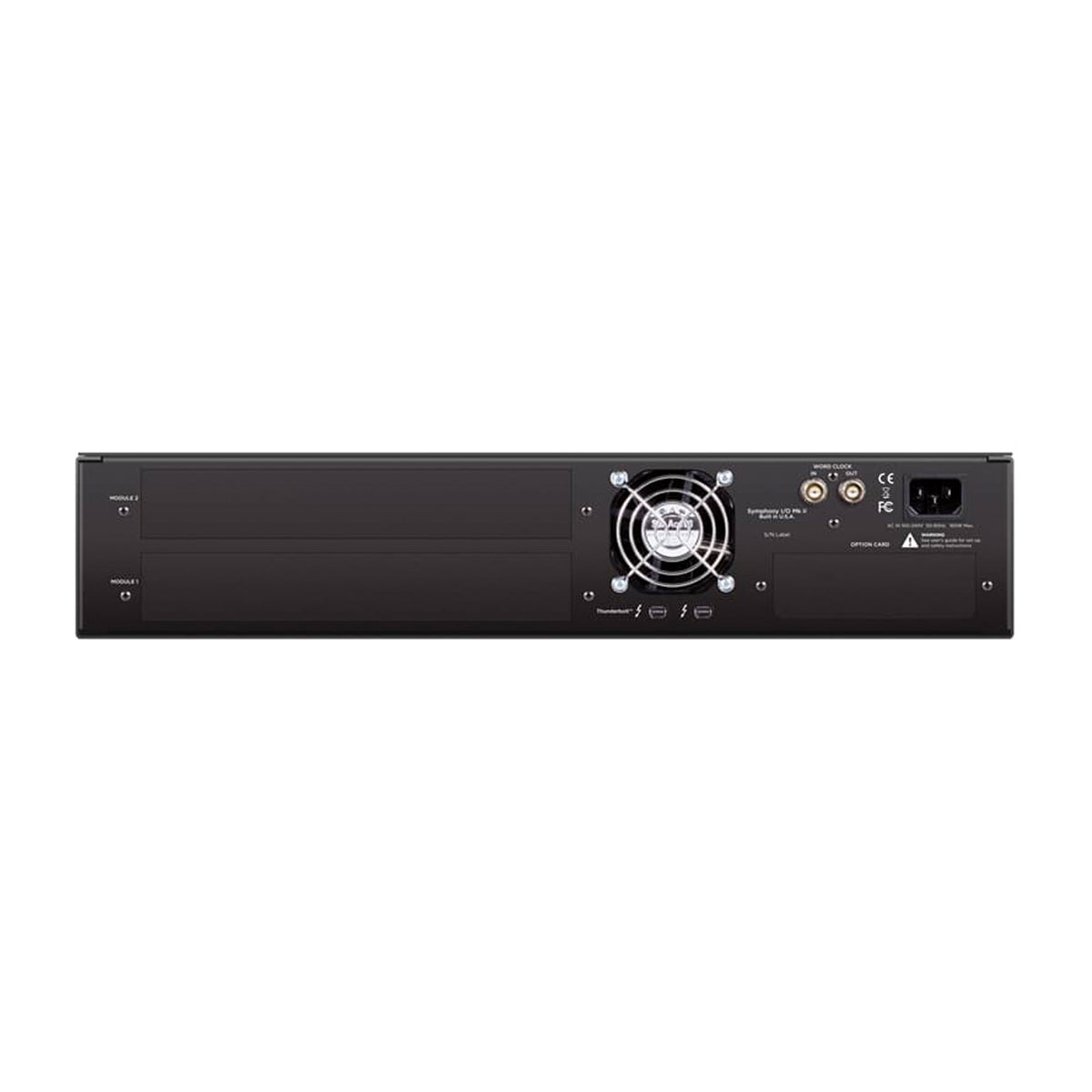 Apogee Symphony I/O Mk II Chassis panel posterior