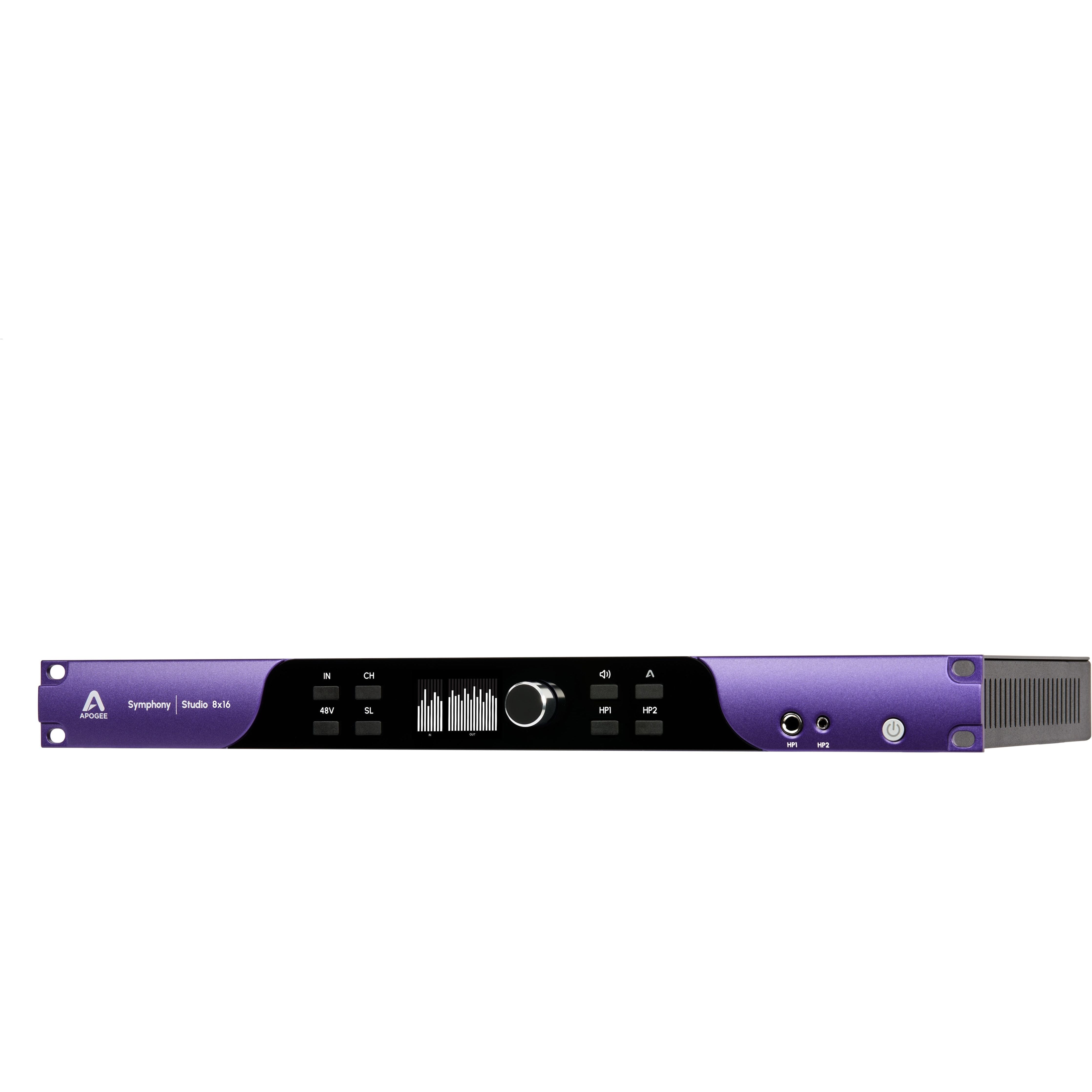 Apogee Symphony Studio 8x16 - Interfaz de Audio para audio inmersivo con DSP - https://www.cromaonline.cl/
