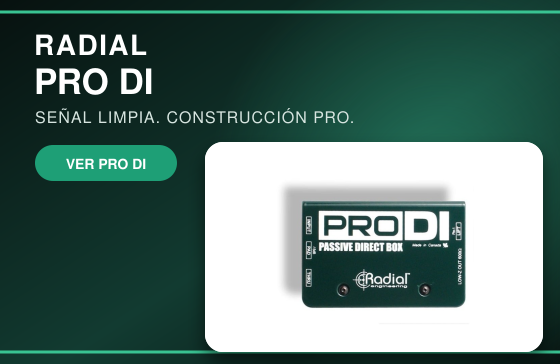 Radial Pro DI - Caja directa pasiva profesional