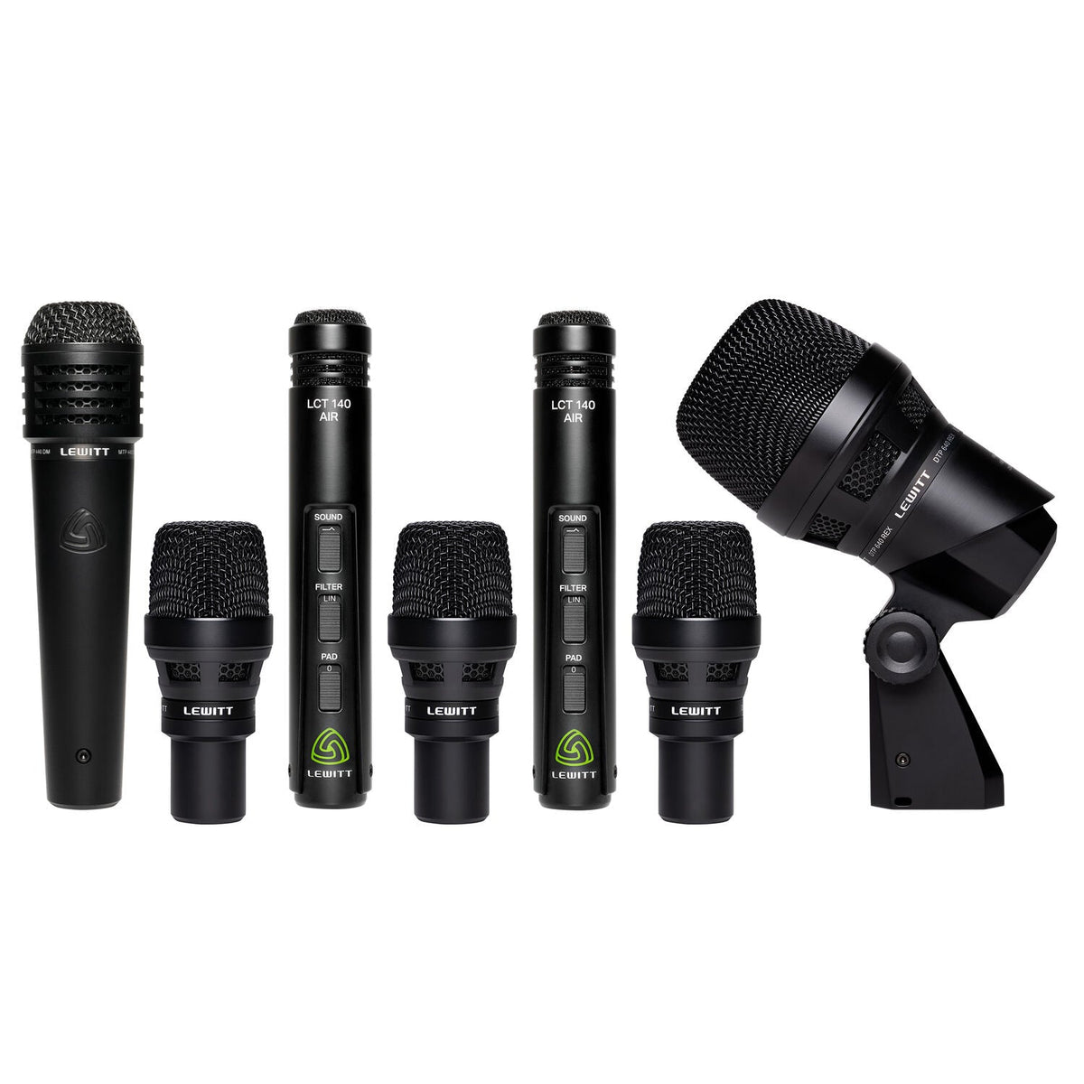 Beatkit Pro - Kit de 7 micrófonos para batería - https://www.cromaonline.cl/