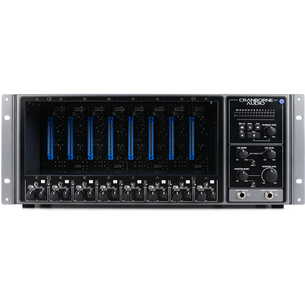 Cranborne Audio 500R8 detalle frontal