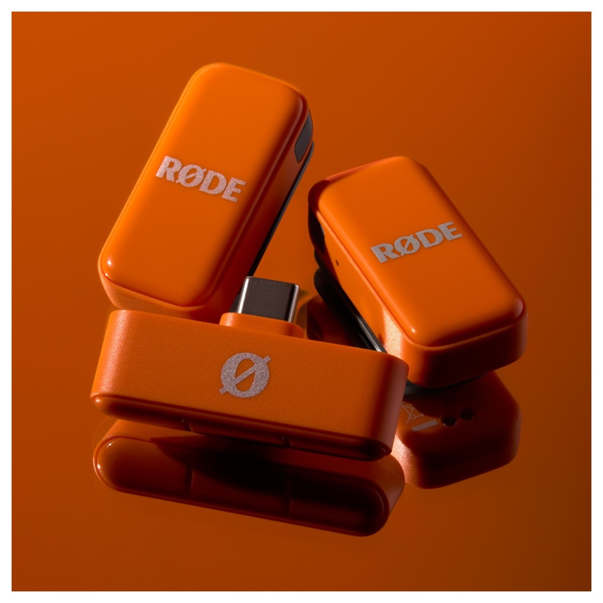RØDE Wireless Micro USB-C Naranja - Sistema de micrófonos inalámbricos