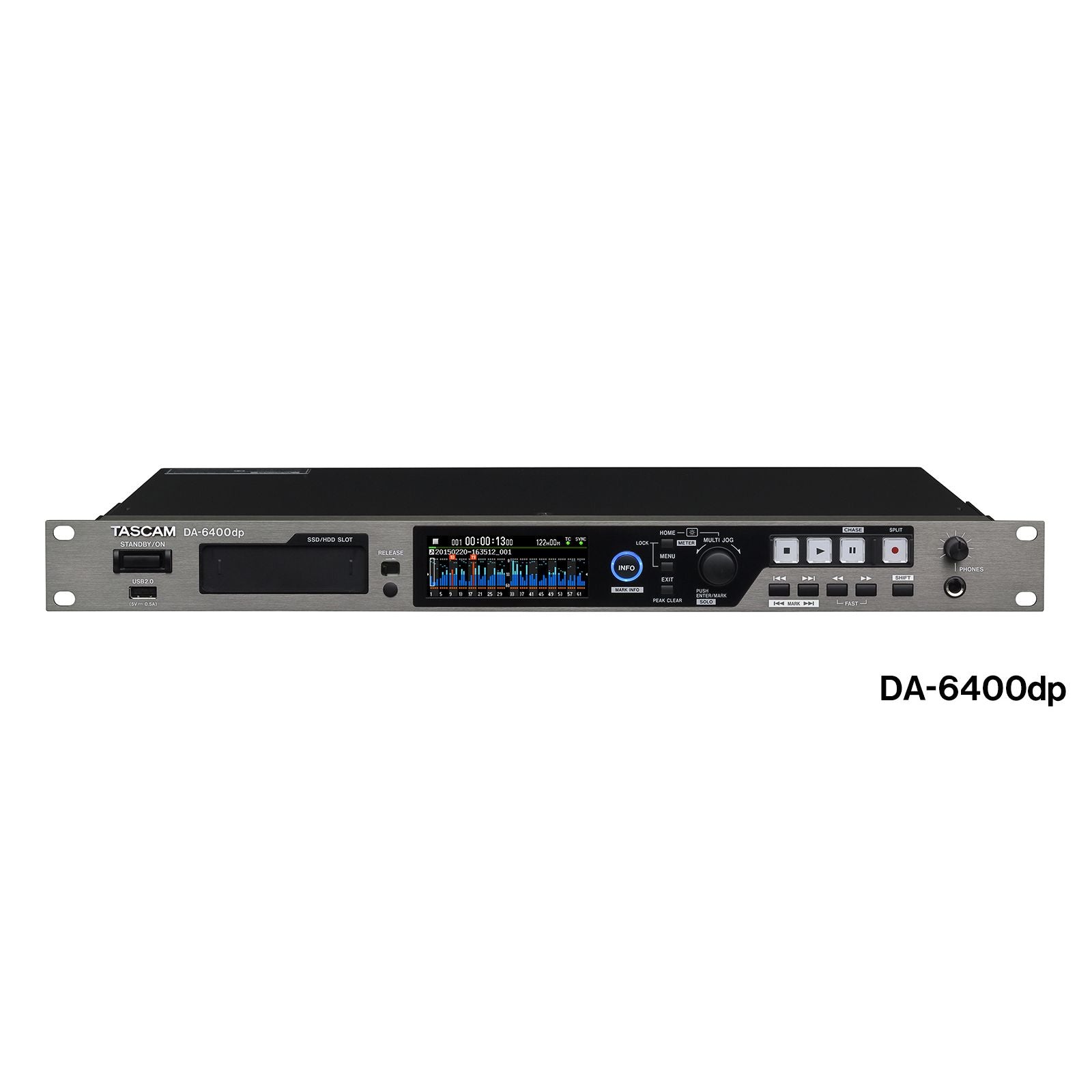 TASCAM DA-6400 DP - Grabadora multipista digital de 64 canales