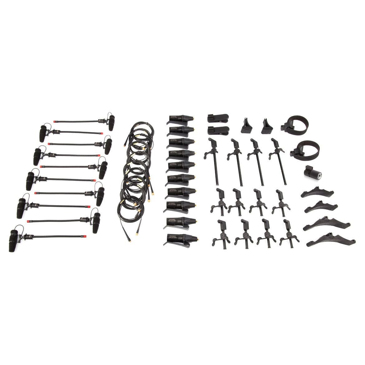 DPA 4099 CORE+ Classic Touring Kit, 10 Mics con accesorios en caja de cartón