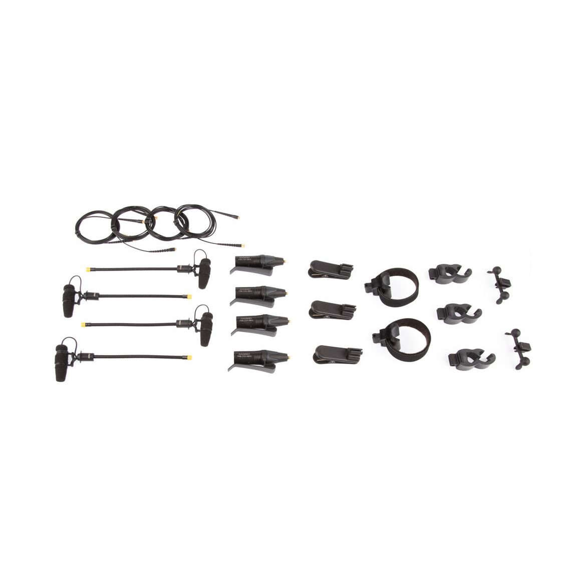 DPA 4099 CORE Rock Touring Kit, 4 Mics & accessorios