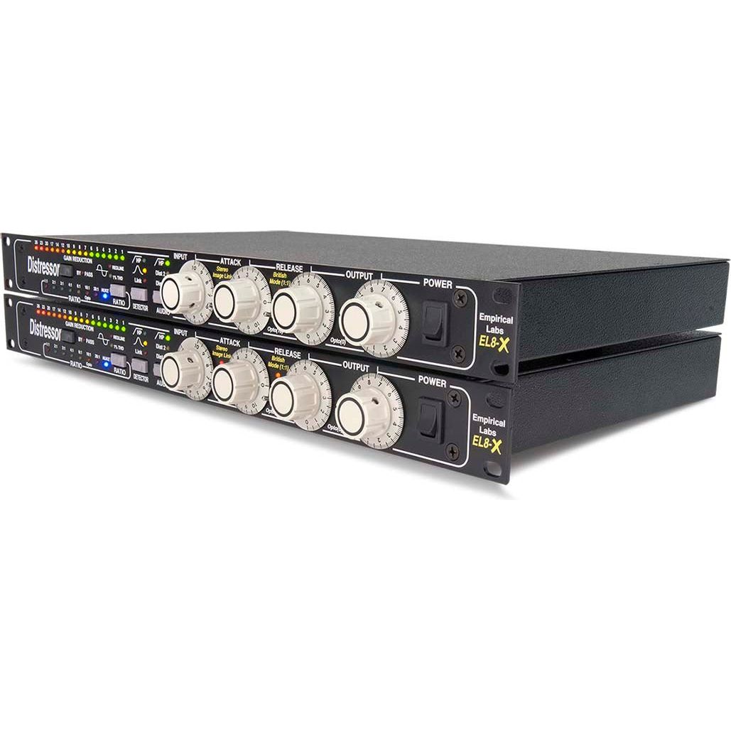 Empirical Labs Distressor EL8X Stereo - Par de Compresores con Brit Mode - https://www.cromaonline.cl/