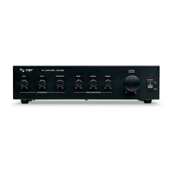FBT AM 5030 - Amplificador mezclador 30 W para megafonía