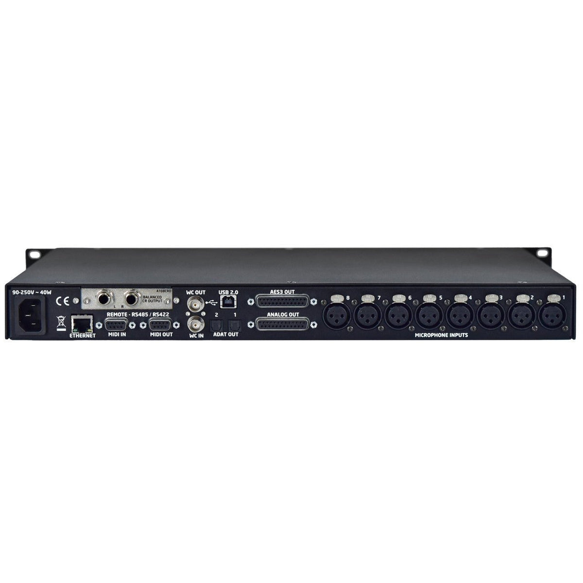 Grace Design m108 Preamplificador de micrófono de 8 canales con tarjeta CRO preinstalada - https://www.cromaonline.cl/