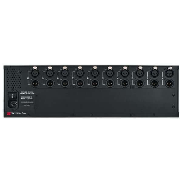 Harrison Audio D510r - Rack de 10 espacios serie 500 - https://www.cromaonline.cl/