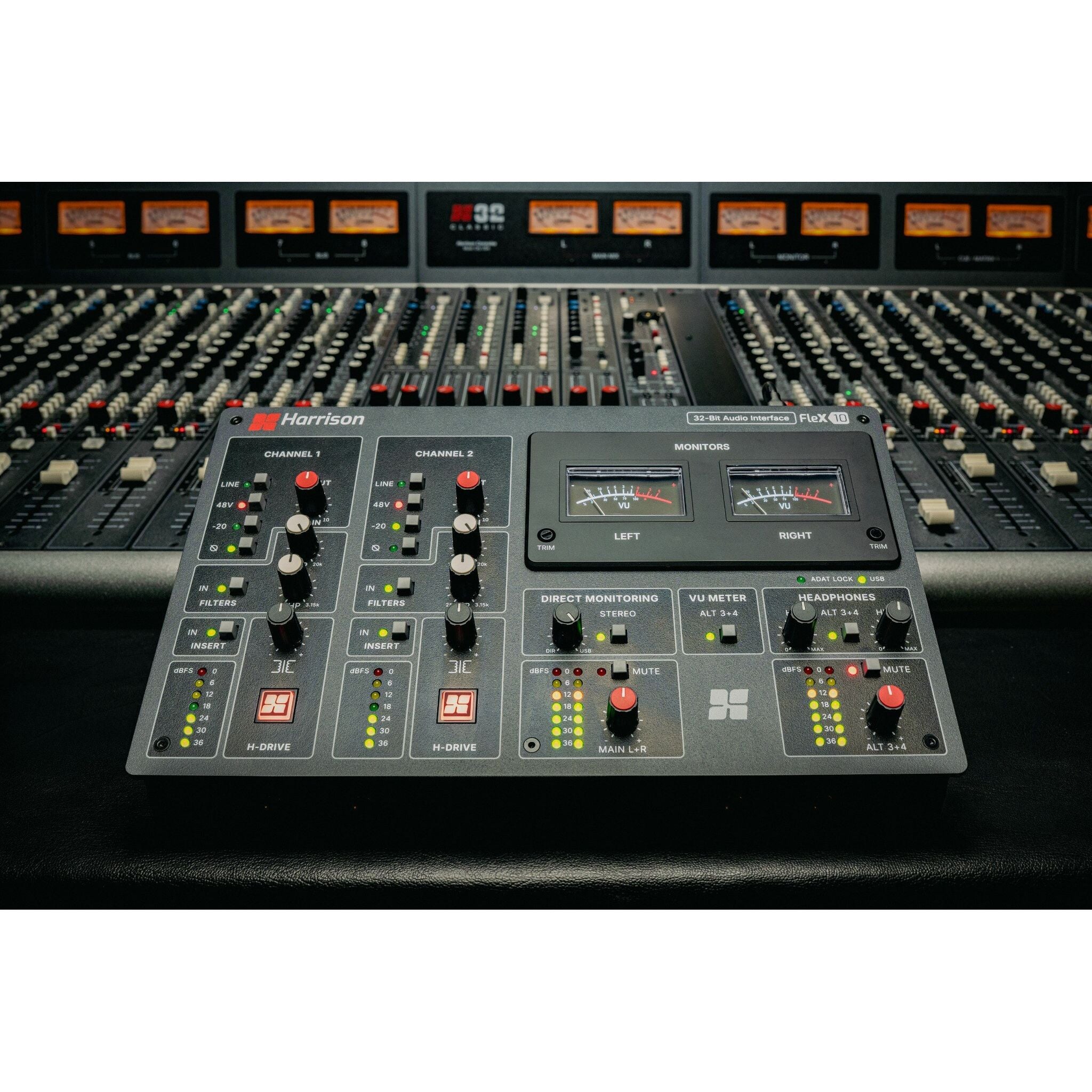 Harrison Audio Flex 10 - vista en perspectiva