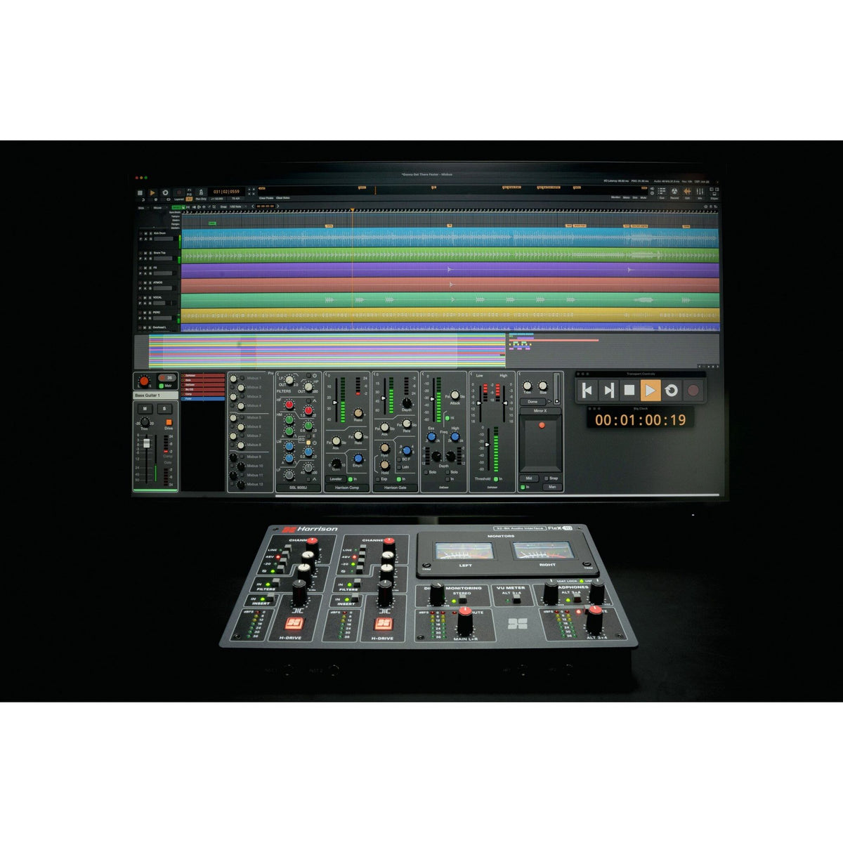 Harrison Audio Flex 10 con Harrison Mixbus 12