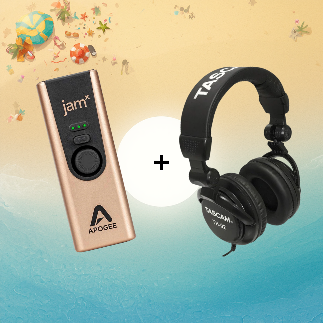 Bundle Apogee Jam X + Tascam TH02