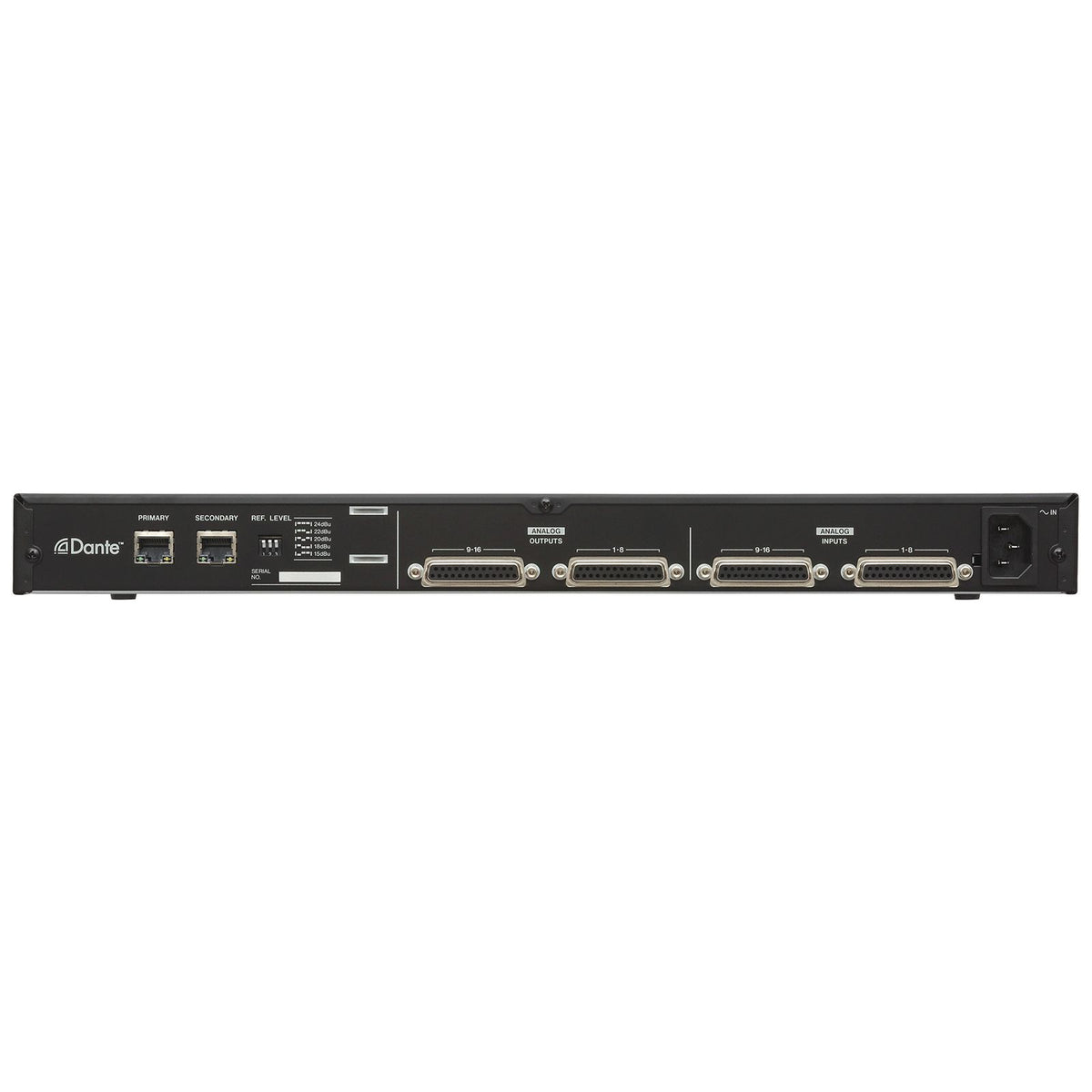 Tascam - ML-16D Convertidor analógico/Dante de 16 canales   (A PEDIDO 3-5 SEMANAS)