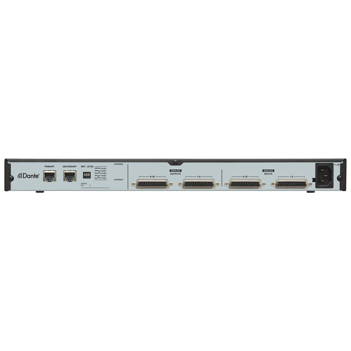 Tascam - ML-16D Convertidor analógico/Dante de 16 canales   (A PEDIDO 3-5 SEMANAS)
