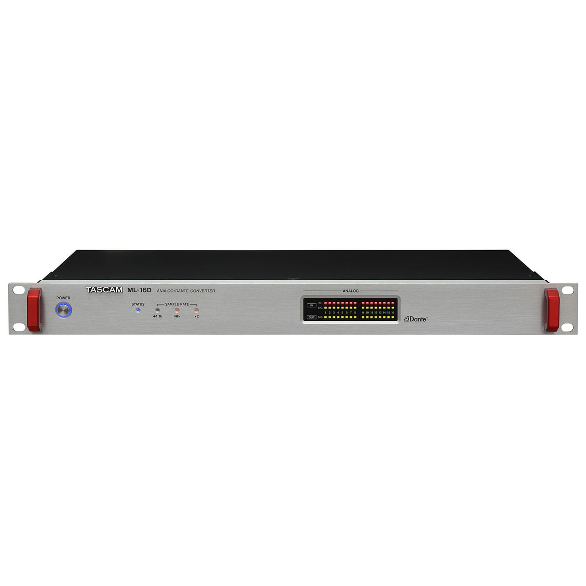 Tascam - ML-16D Convertidor analógico/Dante de 16 canales   (A PEDIDO 3-5 SEMANAS)