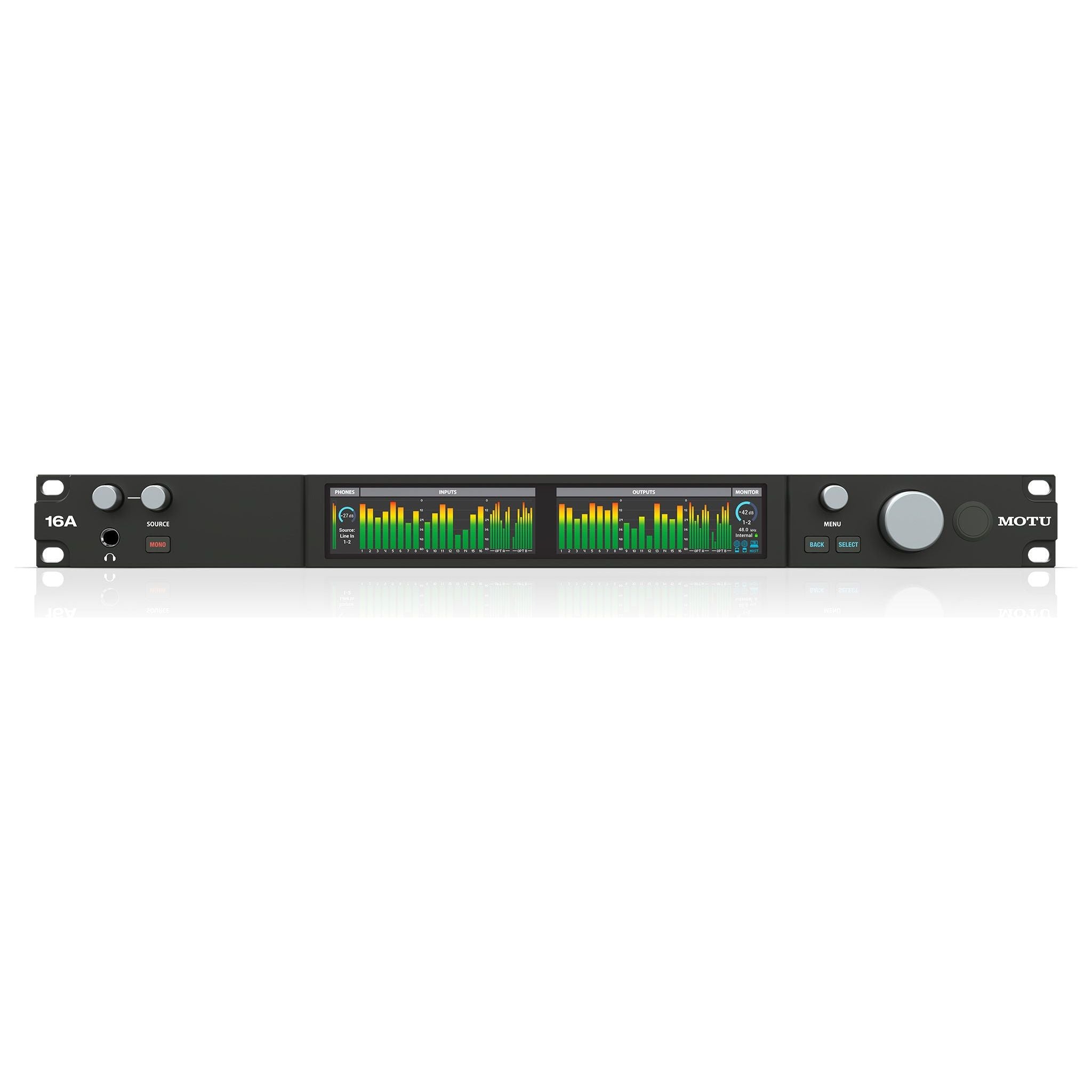 Motu 16A - Interfaz de audio Thunderbolt 4/USB4 de 32 x 34 con AVB - https://www.cromaonline.cl/