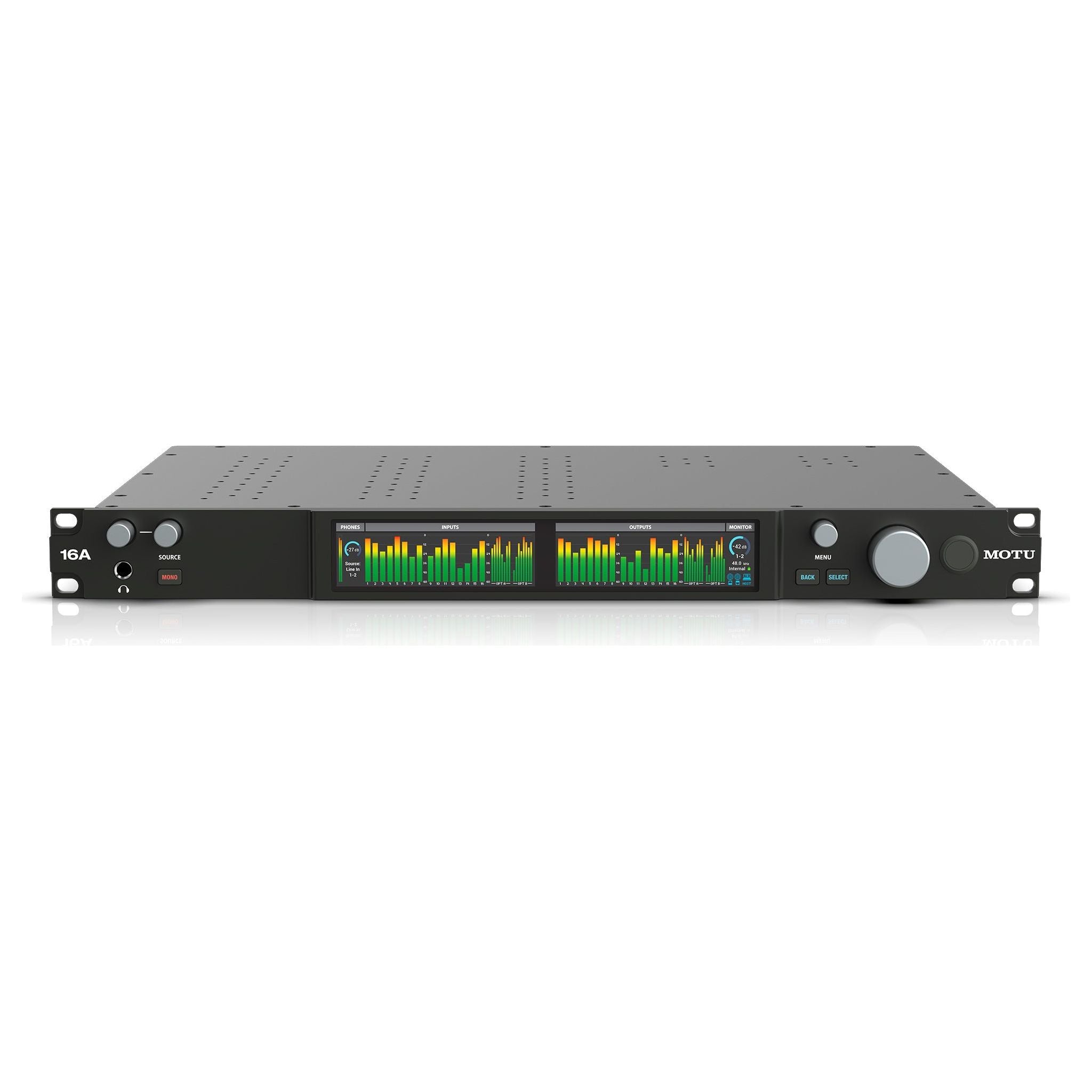 Motu 16A - Interfaz de audio Thunderbolt 4/USB4 de 32 x 34 con AVB - https://www.cromaonline.cl/