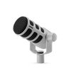 Rode PodMic White - Micrófono dinámico para Podcast color Blanco