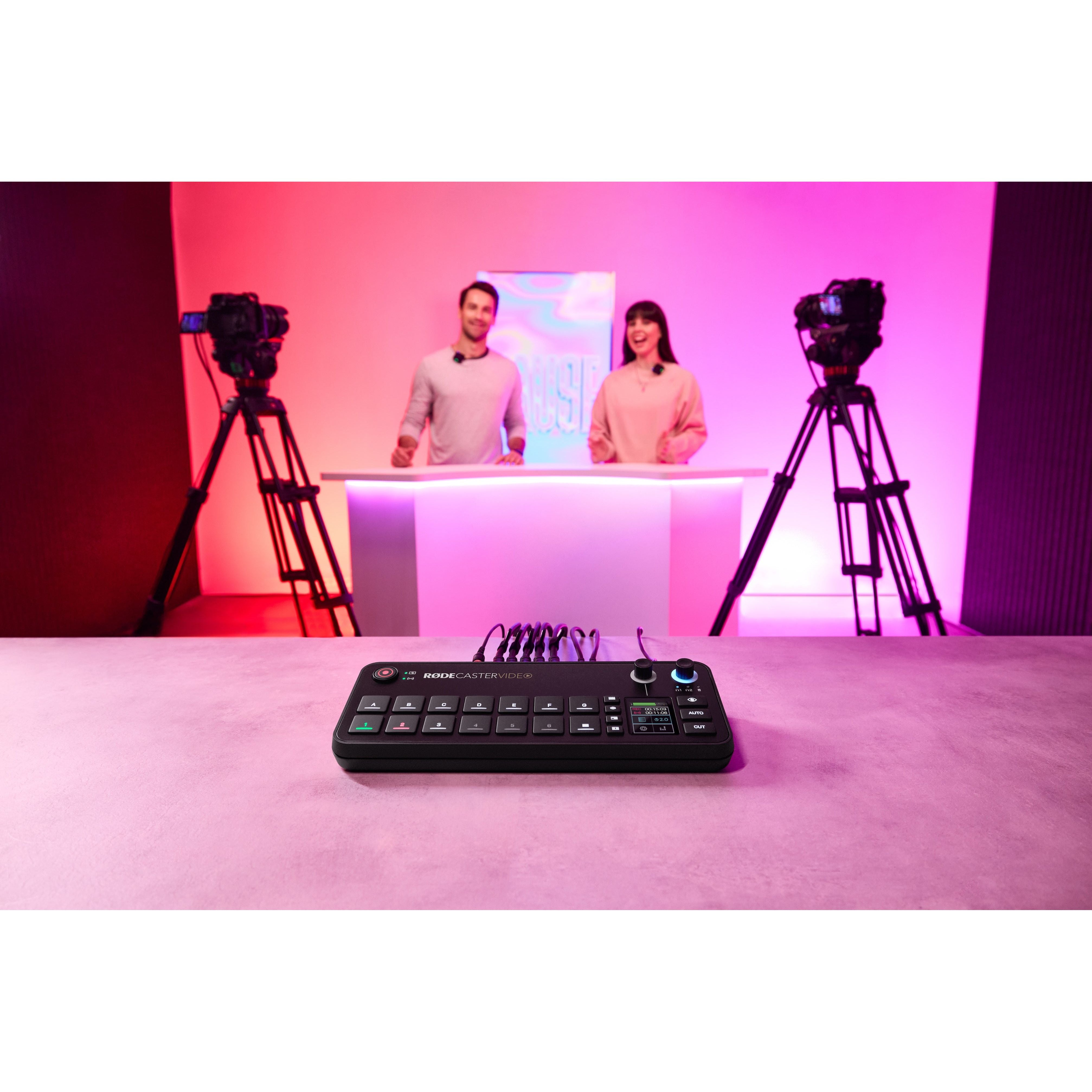 Rode Rodecaster Video - Consola de Producción de Audio y Video - https://www.cromaonline.cl/