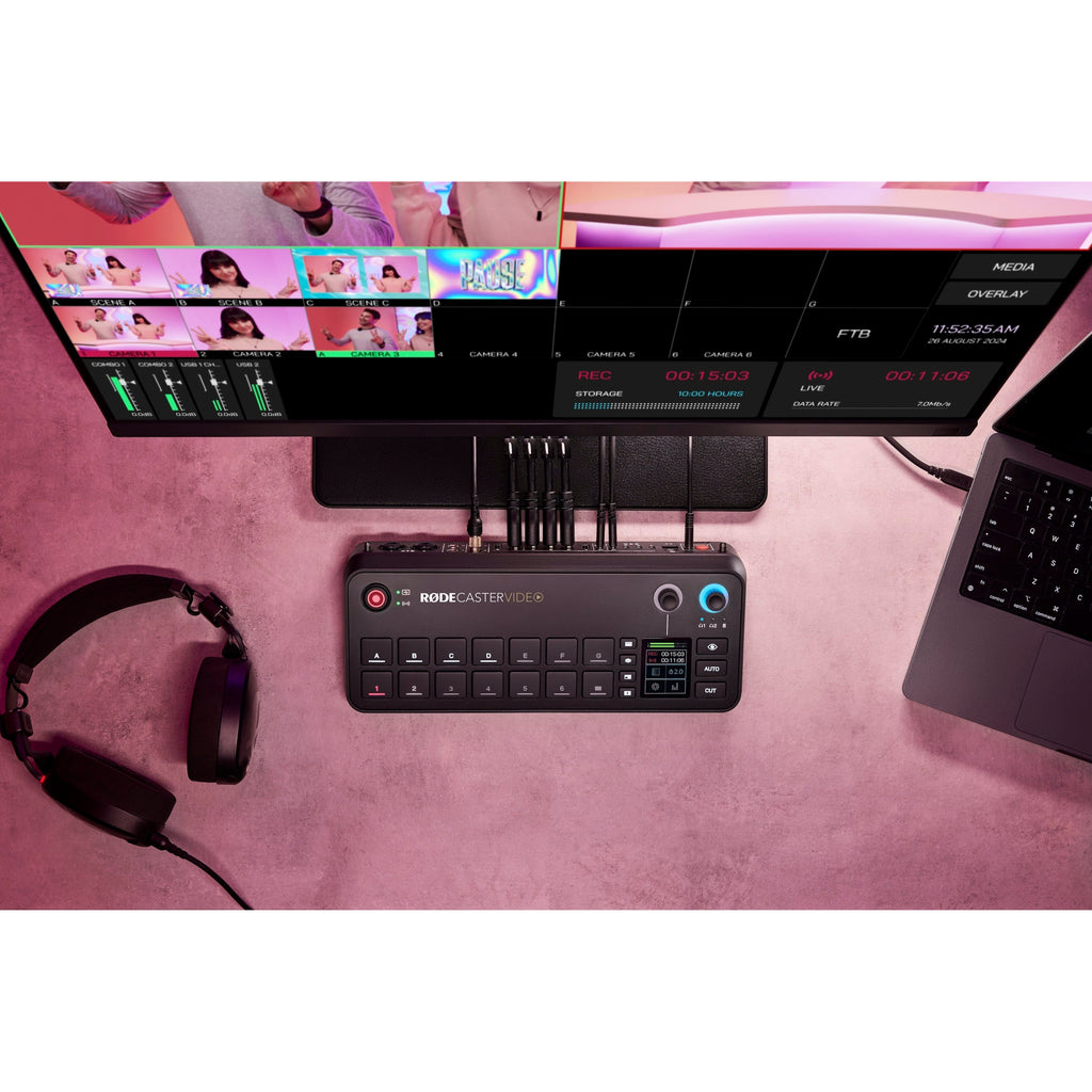 Merula Roma Rode Caster Rode Rodecaster Video - Consola de Producción de Audio y Video - https ...